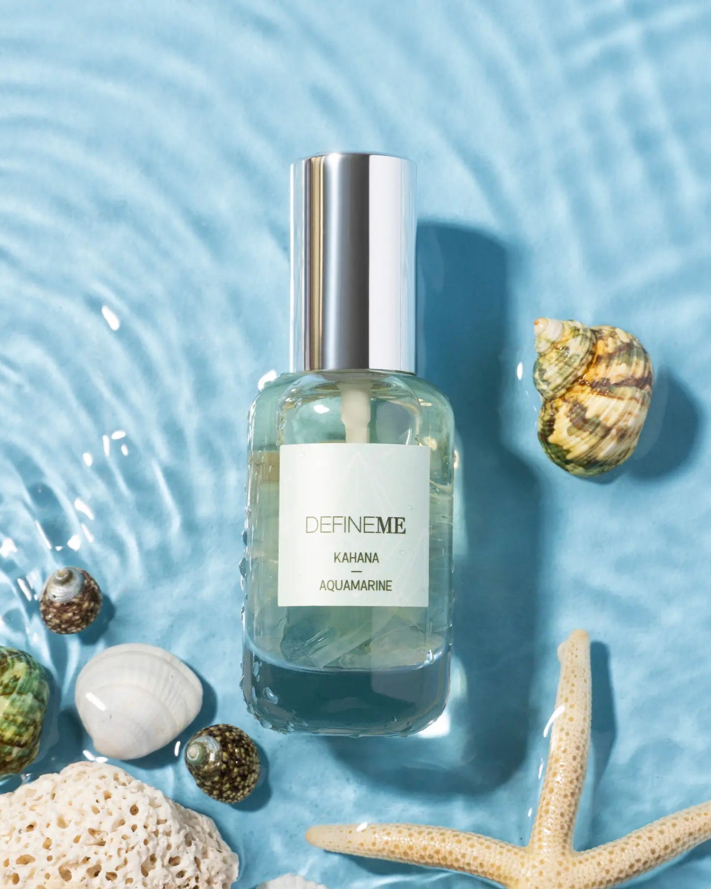 Kahana - Aquamarine Crystal Infused Natural Perfume Mist - DefineMe