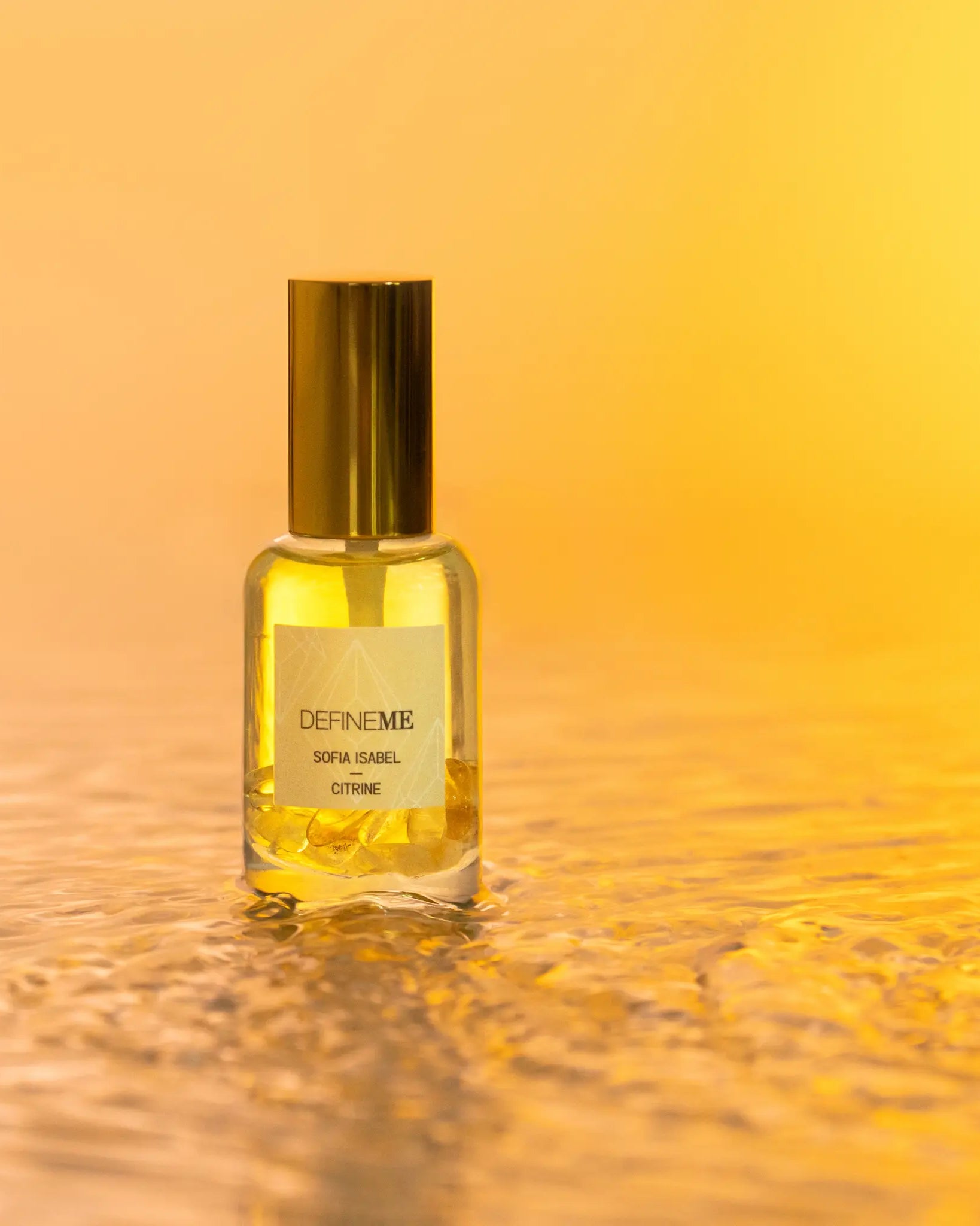 Sofia Isabel - Citrine Crystal Infused Natural Perfume Mist - DefineMe