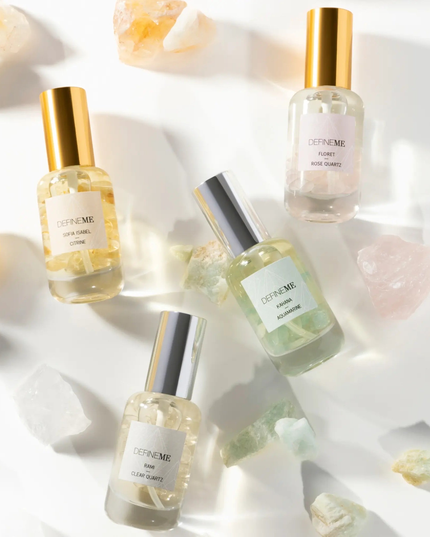 DefineMe Crystal Infused Perfume Set