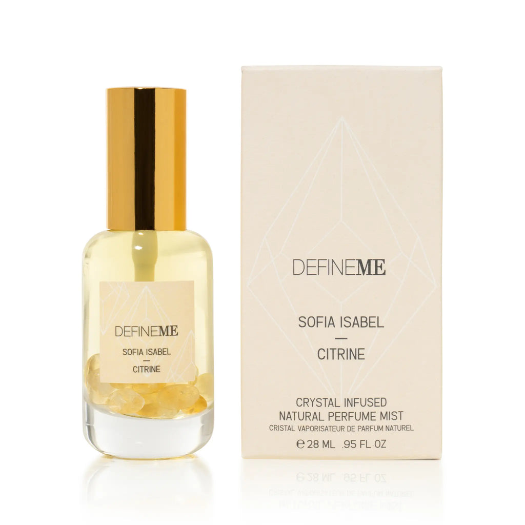Sofia Isabel - Citrine Crystal Infused Natural Perfume Mist - DefineMe
