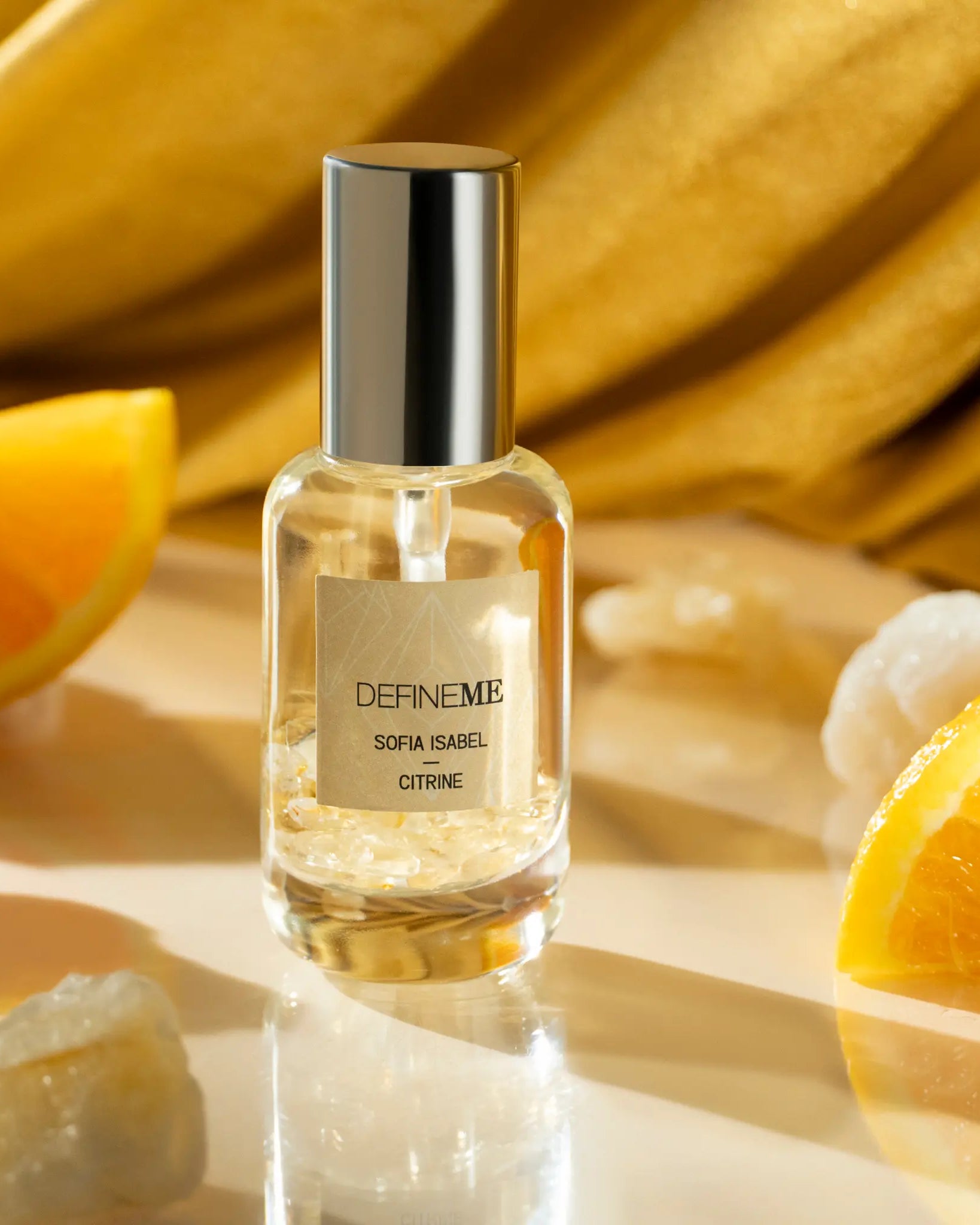 Sofia Isabel - Citrine Crystal Infused Natural Perfume - DefineMe