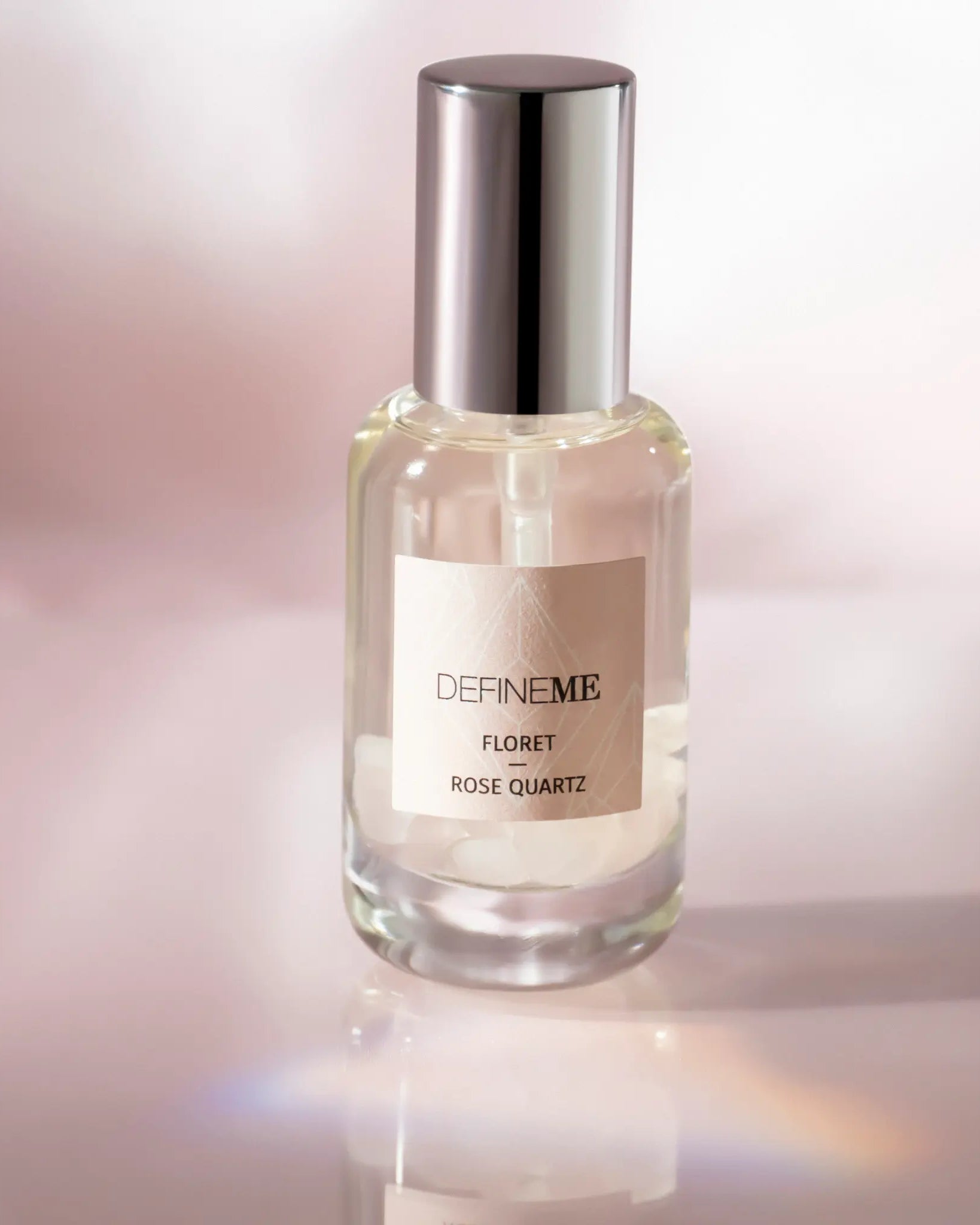Floret - Rose Quartz Crystal Infused Natural Perfume - DefineMe