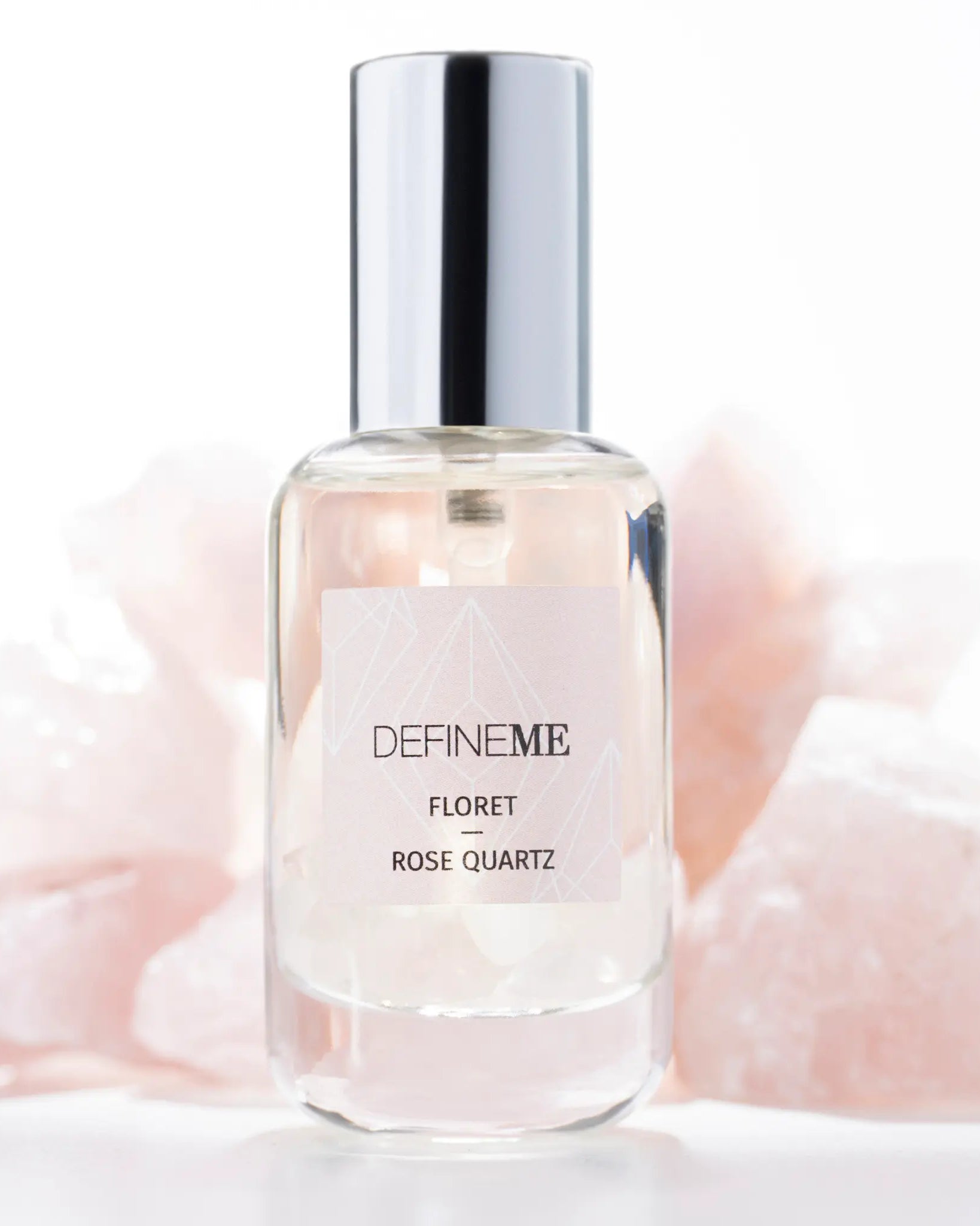 Floret - Rose Quartz Crystal Infused Natural Perfume - DefineMe