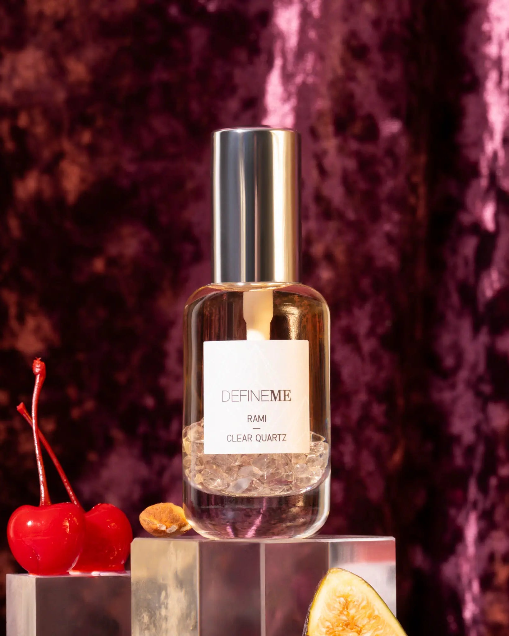 Rami - Clear Quartz Crystal Infused Natural Perfume Mist - DefineMe