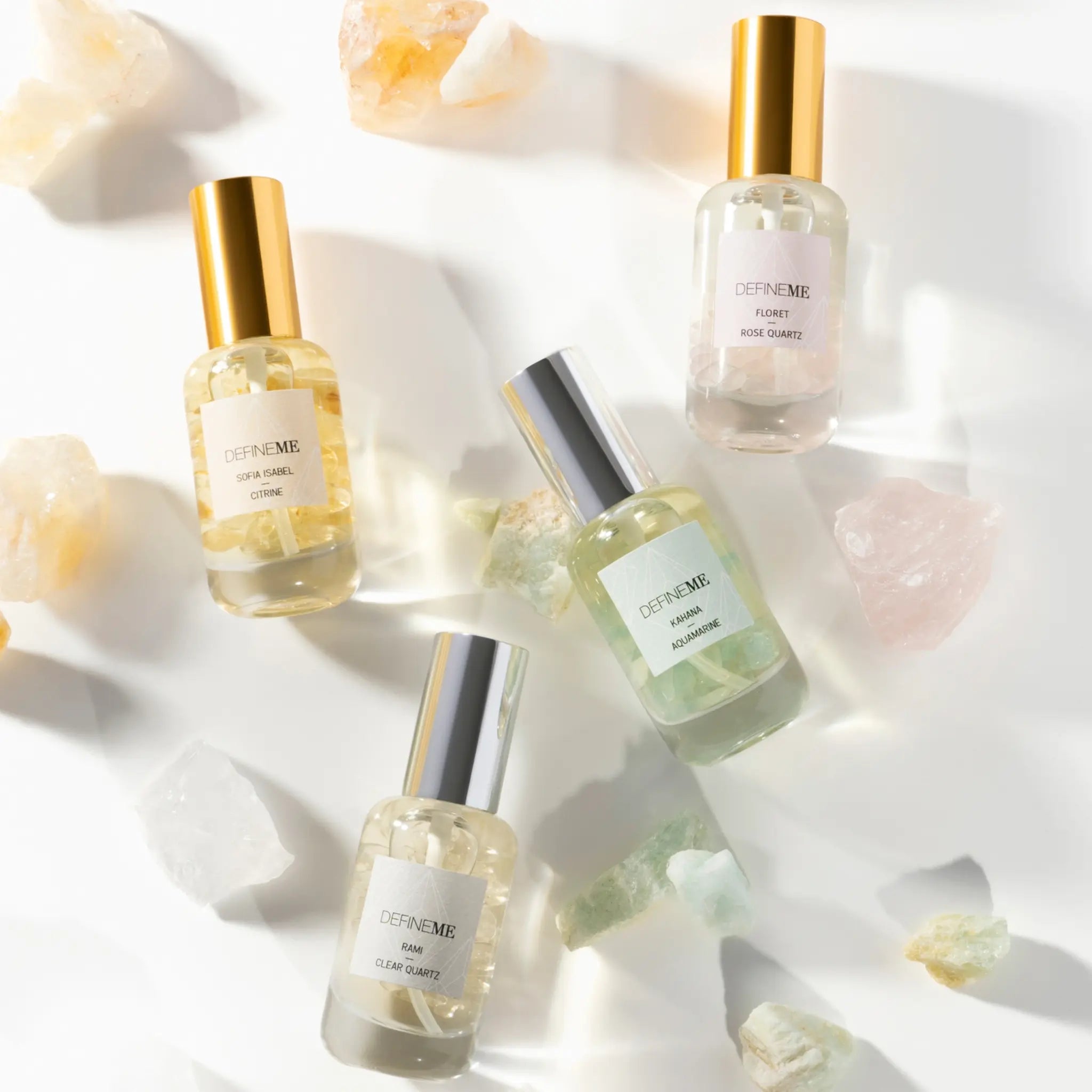 DefineMe Crystal Infused Perfume Set