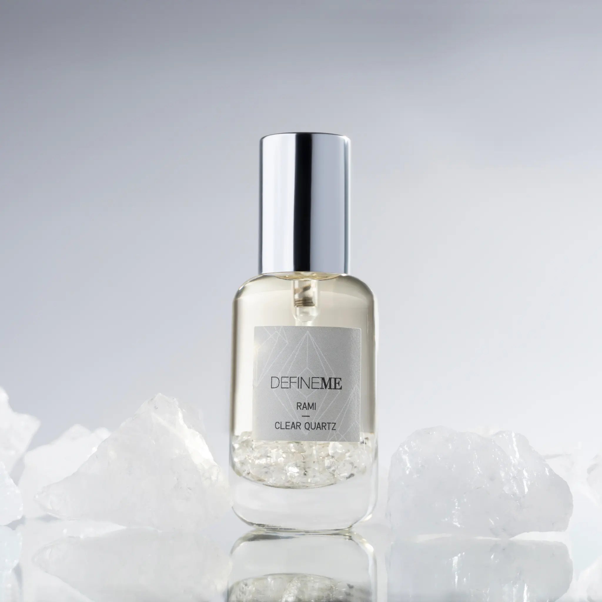 Rami - Clear Quartz Crystal Infused Natural Perfume - DefineMe