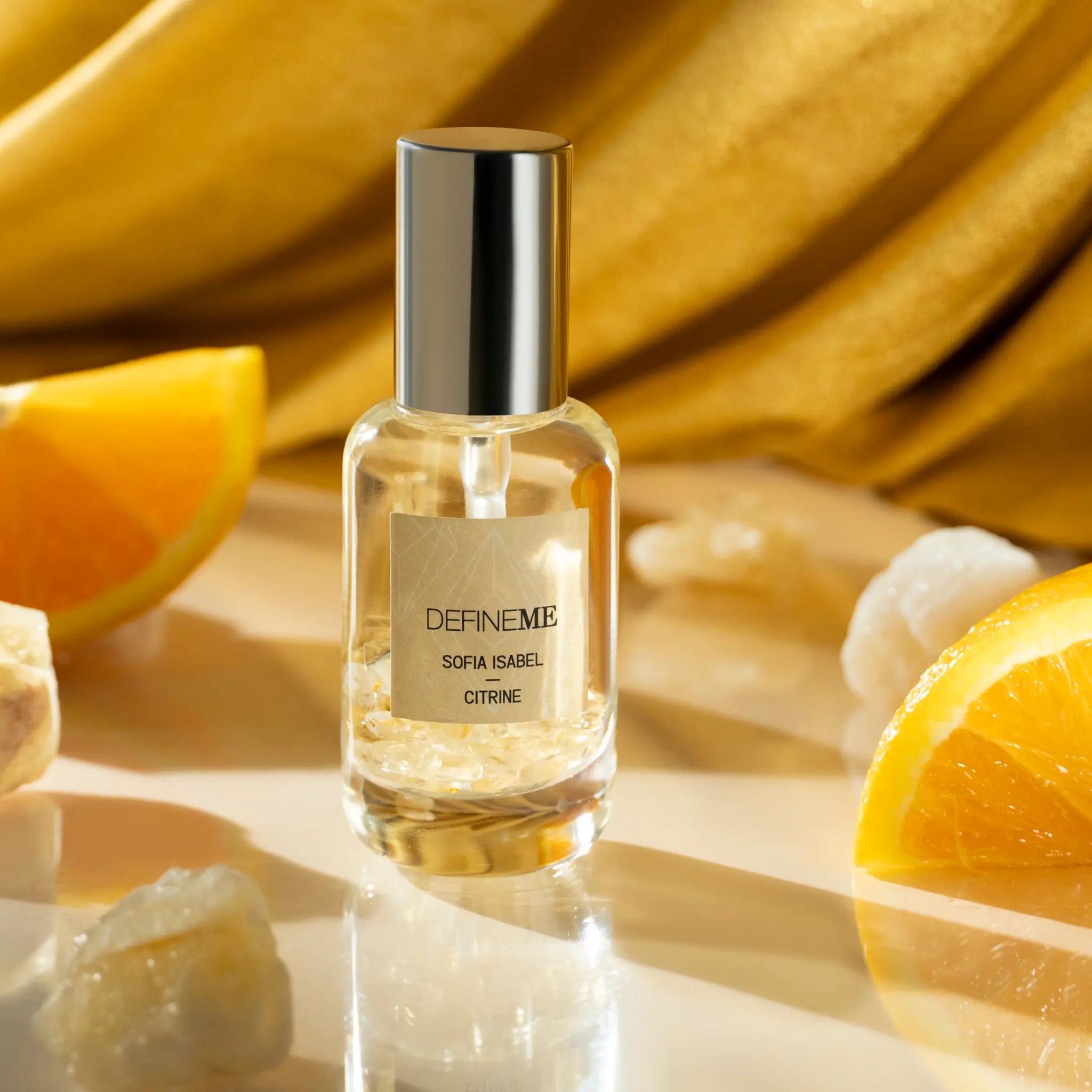 Sofia Isabel - Citrine Crystal Infused Natural Perfume - DefineMe