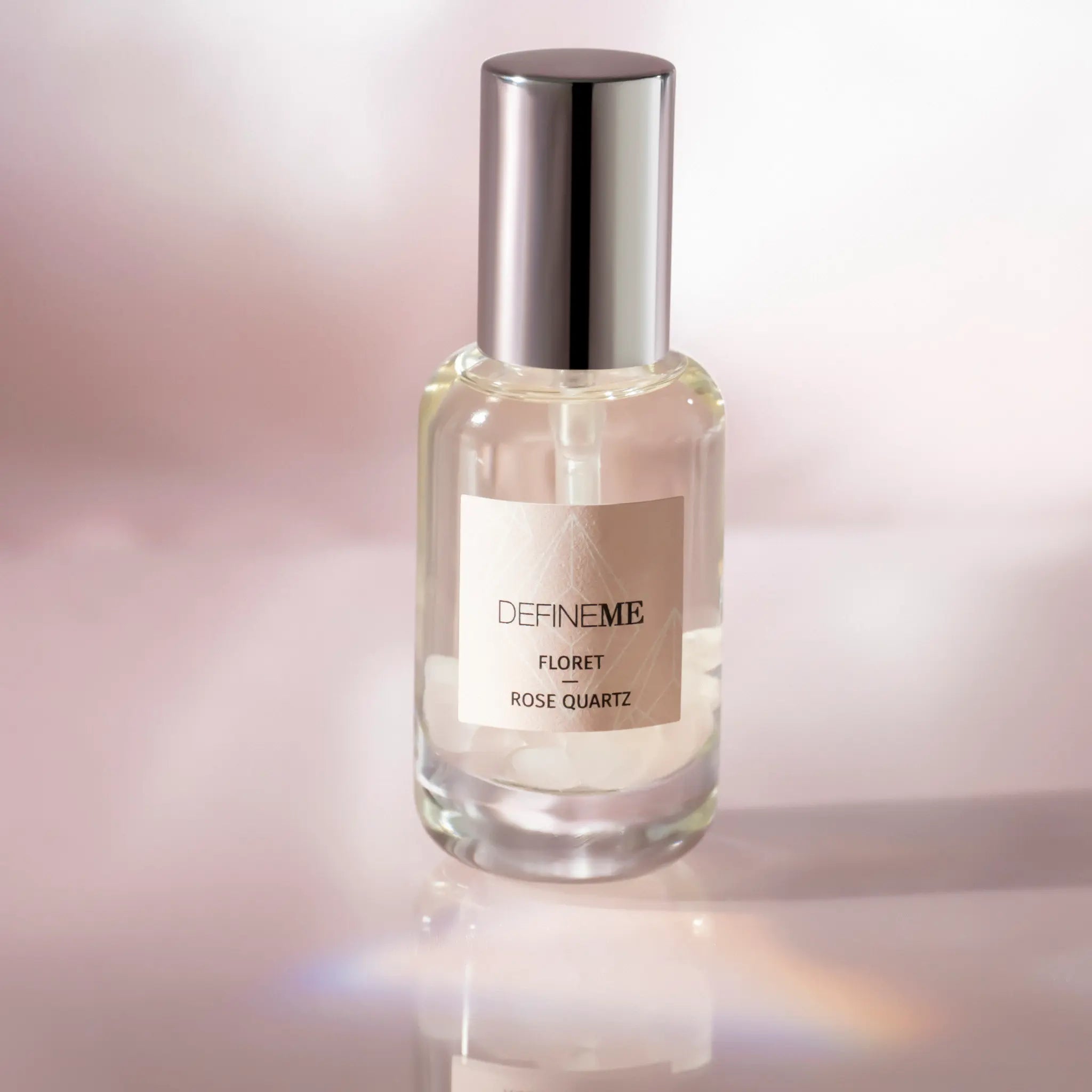 Floret - Rose Quartz Crystal Infused Natural Perfume - DefineMe