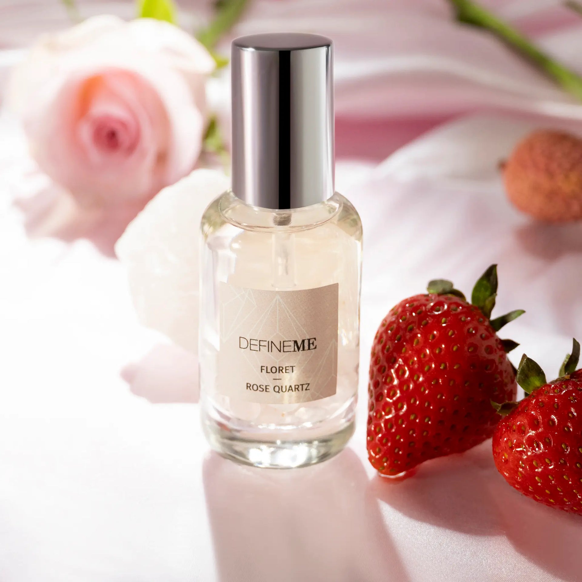 Floret Rose Quartz Crystal Infused Perfume Mist DefineMe