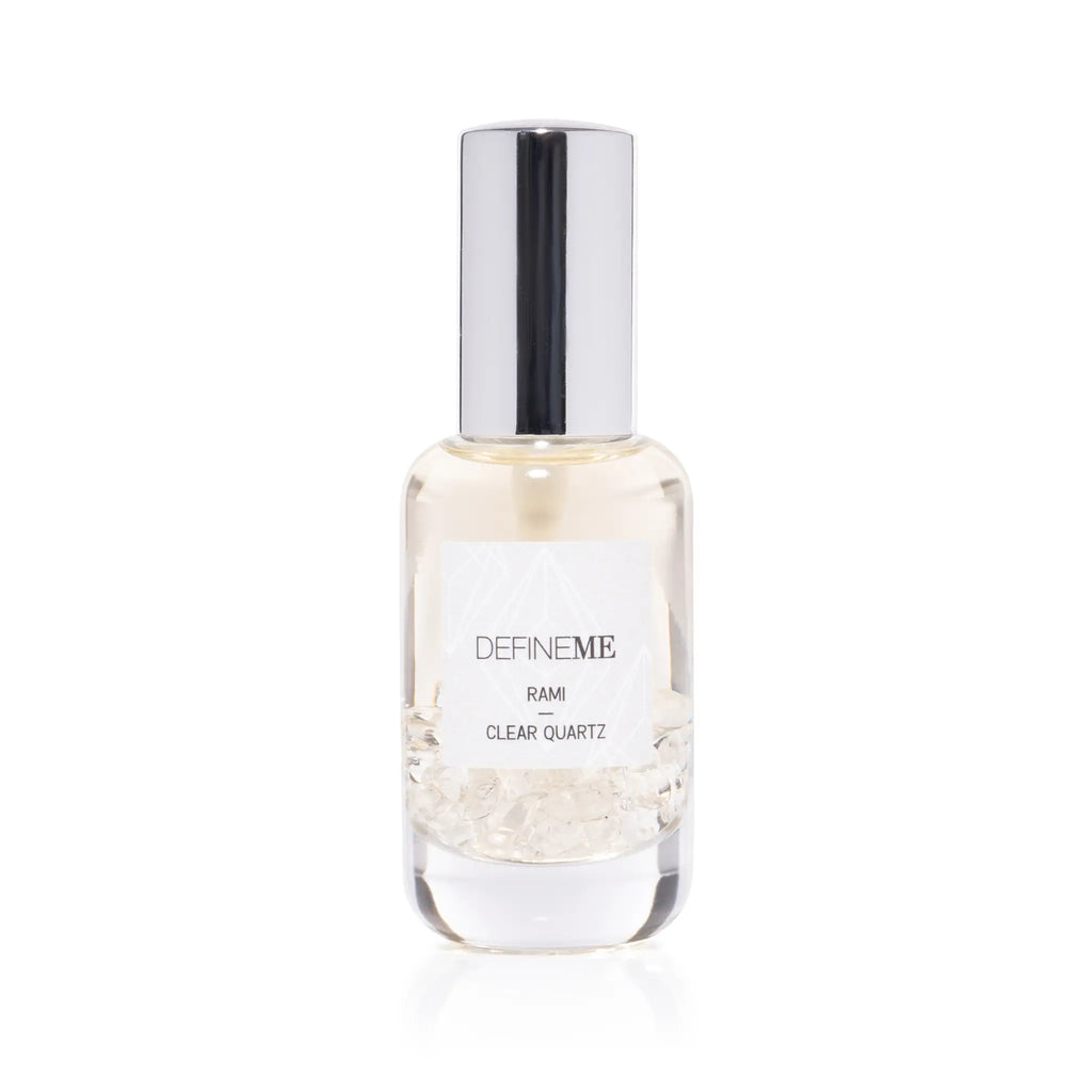 Rami - Clear Quartz Crystal Infused Natural Perfume Mist - DefineMe