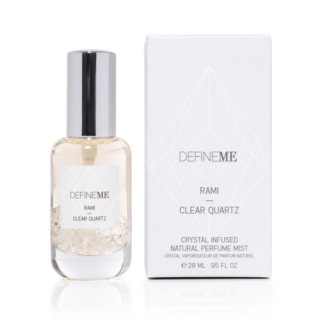 Rami - Clear Quartz Crystal Infused Natural Perfume Mist - DefineMe
